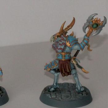 Tzaangor Silver Tower #1 by Chocolate Thief