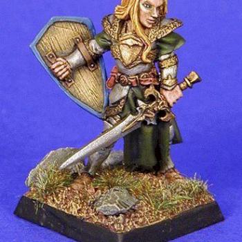 Elf Fighter by chambersofminiatures