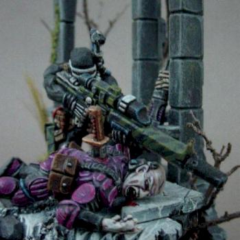 Vindicare Diorama Detalle by Slaine