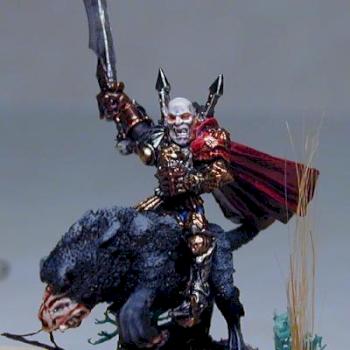 Mounted Vampire by shortboy