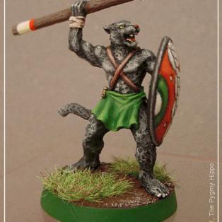 Jaguar Spearmen by 100Kingdoms