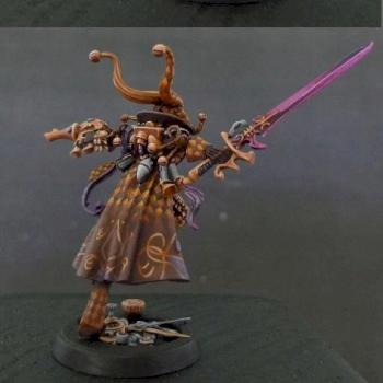 Eldar Harlequin Troupe Master (converted) by Cyn