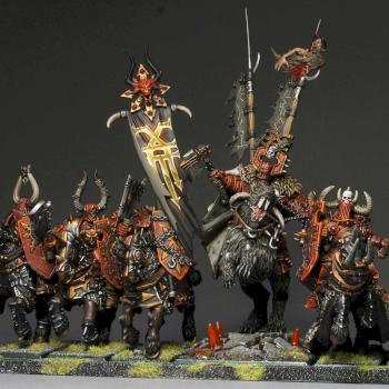 Khorne Knights by meanbeautiful