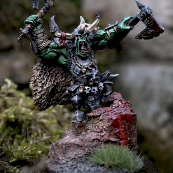 Ork Champion from the Avatars of War series by blashyrkh