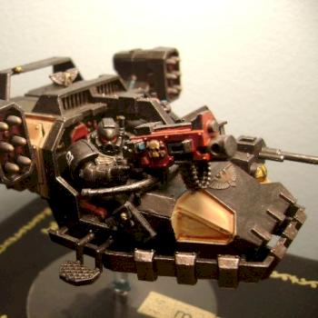 ravenwing land speeder by ianclark360