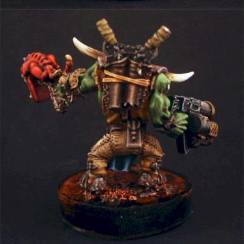 Warboss with Attack Squig by Restice