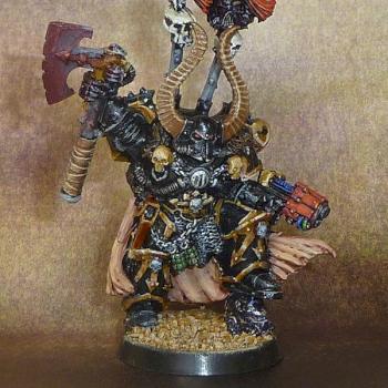 Black Legion Chaos Lord by crandall87