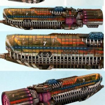 the Iguana sorylian battleship by lord sith alucard