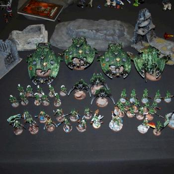 Eldar Army 1750pts Throne of Skulls best painted October event 2 by krommeldar