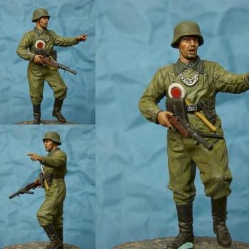 German Soldier in WWII by jakie hu