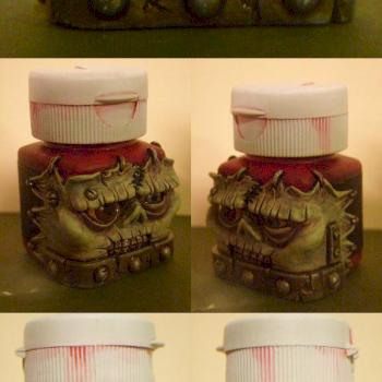 Reanimated Red - Monster Pot by MAOW Miniatures by smilie23