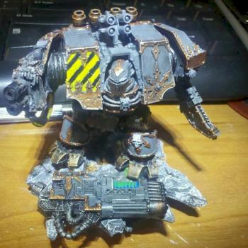 Iron Warriors Dreadnought by Arkean