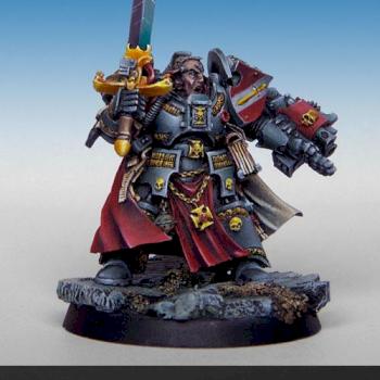 Grey Knight Brother Captain Stern by grimgor poland