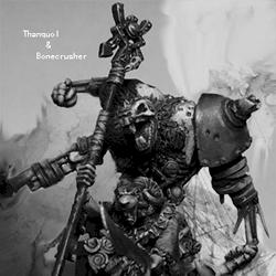 Thanquol and Bonecrusher (conversion) by shitzzo