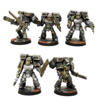 Horus Heresy Iron Warriors Assault Marines Destroyers by Tribun82