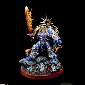 Roboute Guilliman, Ultramarine Primarch by red gobbo