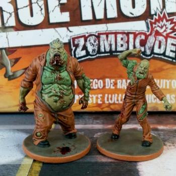 Gordo y Caminante Berserker Zombicide Prison Outbreak - Fatty and Walker by Yiyembo