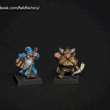 Oldhammer dwarfs by FieldFactory