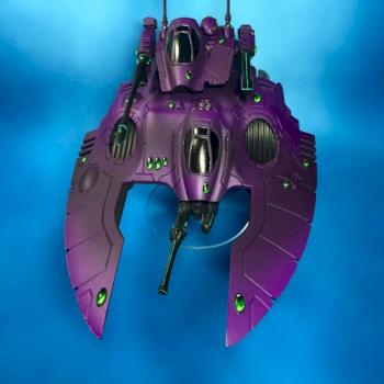 Eldar Wave Serpent by Urayneum