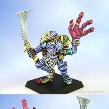 Vintage Chaos Tzeentch Champion by SaxonAngel