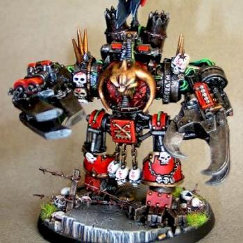 World Eaters Possessed Chaos Dreadnaught - Kitbash by Rob Jedi