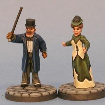 Victorian Couple 1 from Eureka Minatures by Flashman14