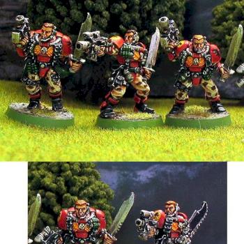 Blood Angels Scouts by Fenran