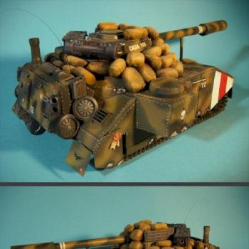 40K Shadowsword tank by chaosanton