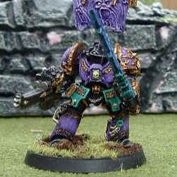 Slaanesh Terminator Champion Conversion by The Wraithlord