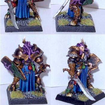 Slaanesh Chaos Champion (Daemonette Conversion) by The Avatar