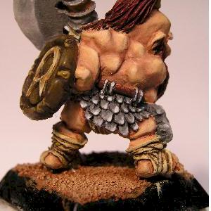 Dwarf with axe 01 by Sandman