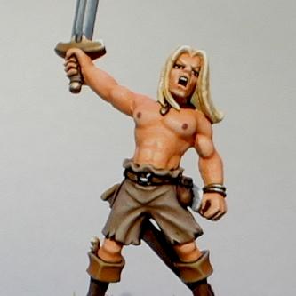 Kage Dar, barbarian surfer dude by Jenova