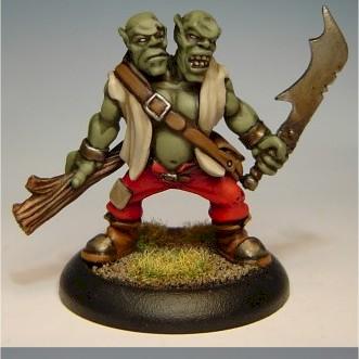 Pick & Flick, 2 Headed Orc by SJB