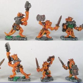 Kobold Raiders sculpted by Ben Seins by Ovus The Peon