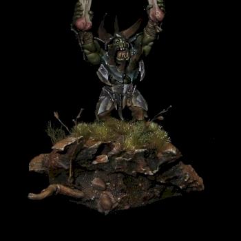 Orruk Warchanter by FartOfWar