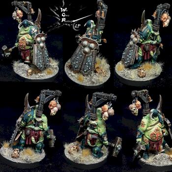 Lord of Blights Age Of Sigmar Commission by CroWarGamePainting