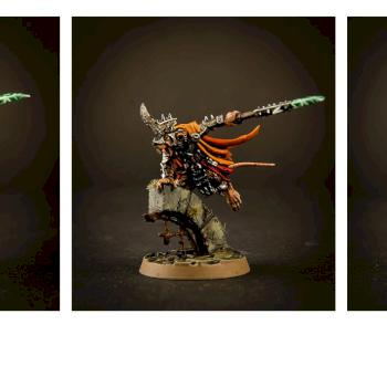 Skritch Spiteclaw -  Skaven Leader from Shadespire. by antraker