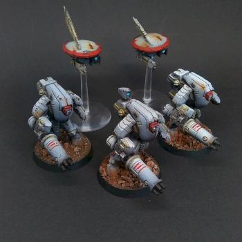 TAU XV25 Stealth Battlesuits by highelf