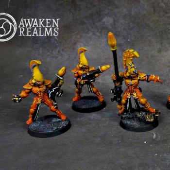 Eldar Fire Dragons by Awaken Realms