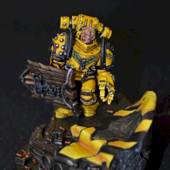 Alexis Polux - 405th Captain of the Imperial Fists by DarianZG