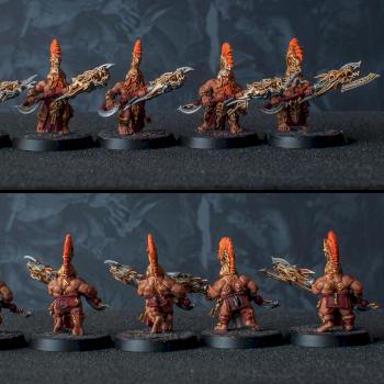 Fyreslayers Auric Hearthguard by neiro