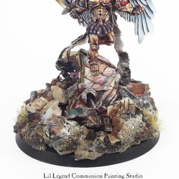 Khalu Varrchio, Excelcio Belarius 1:14, Seraph Sanguinary of the Fifth Host. Horus Heresy Blood Ange by lilloser