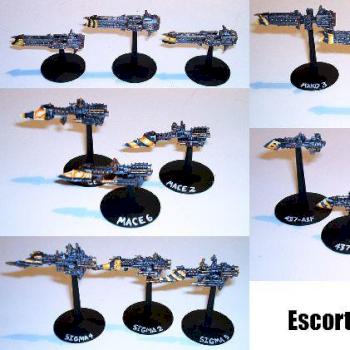 Battlefleet Gothic Imperial Escort Squadrons by Scottdsp748