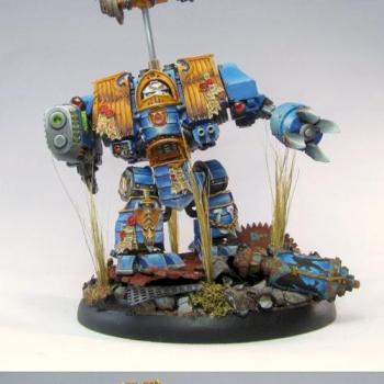 FORGE WORLD ULTRAMARINE DREADNOUGHT by savage angel