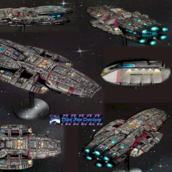 The Pandora, A Heracles class battlestar / Novastar by RevenantDrag00n