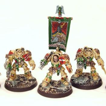 Dark Angels Deathwing Terminators by bevulf