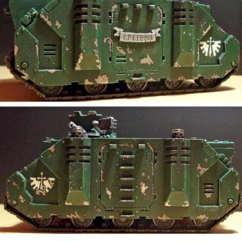 Dark Angels Rhino by csl