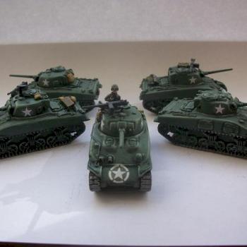 FoW: American Shermans by Wombat85