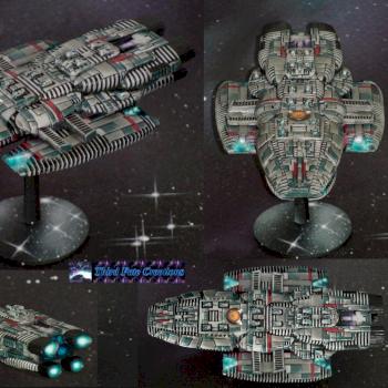 The Cerberus, An Orion class Novastar / Battlestar by RevenantDrag00n