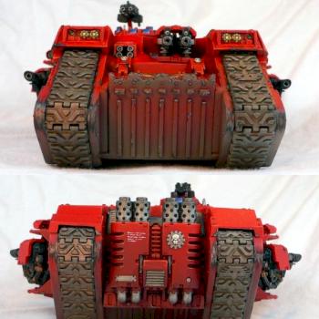 Blood Angels Land Raider by Scottdsp748